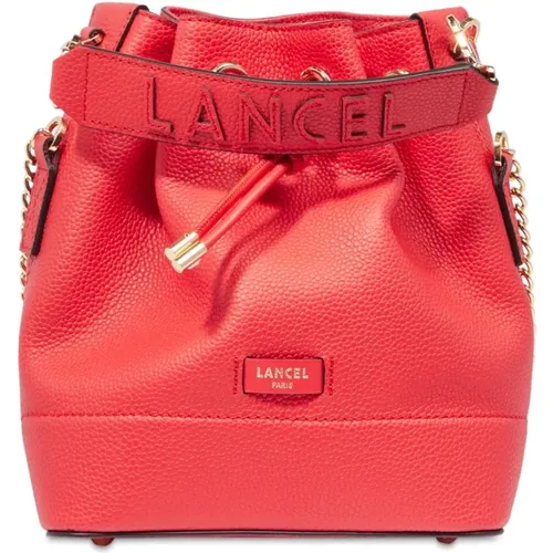 Lancel - Bags > Bucket Bags - Red - Lancel - Modalova