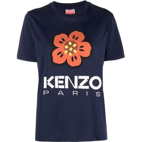 Kenzo - Tops > T-Shirts - Blue - Kenzo - Modalova