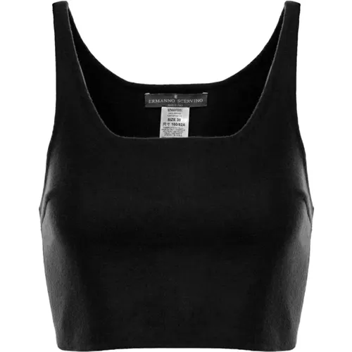 Tops > Sleeveless Tops - - Ermanno Scervino - Modalova