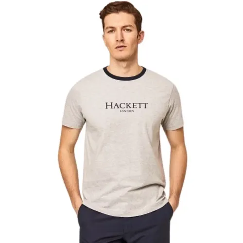 Hackett - Tops > T-Shirts - Gray - Hackett - Modalova