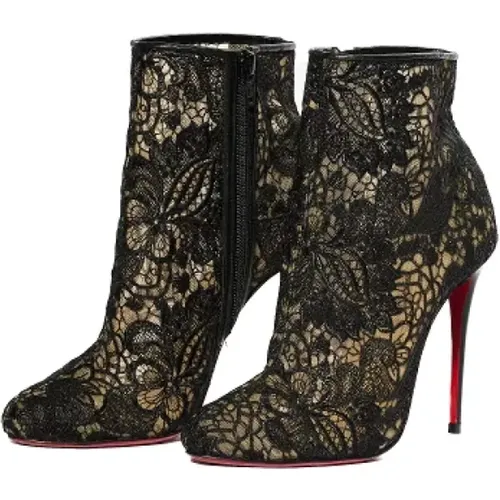 Pre-owned > Pre-owned Shoes > Pre-owned Boots - - Christian Louboutin Pre-owned - Modalova