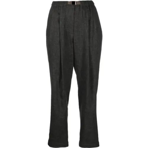 Trousers > Cropped Trousers - - BRUNELLO CUCINELLI - Modalova