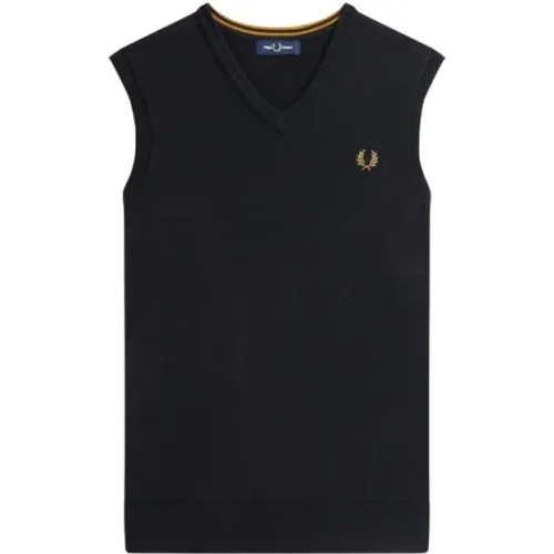 Knitwear > Sleeveless Knitwear - - Fred Perry - Modalova