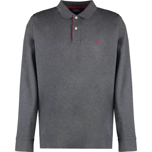 Gant - Tops > Polo Shirts - Gray - Gant - Modalova