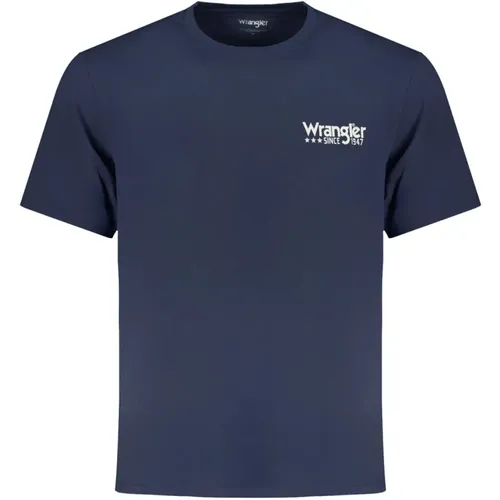 Wrangler - Tops > T-Shirts - Blue - Wrangler - Modalova