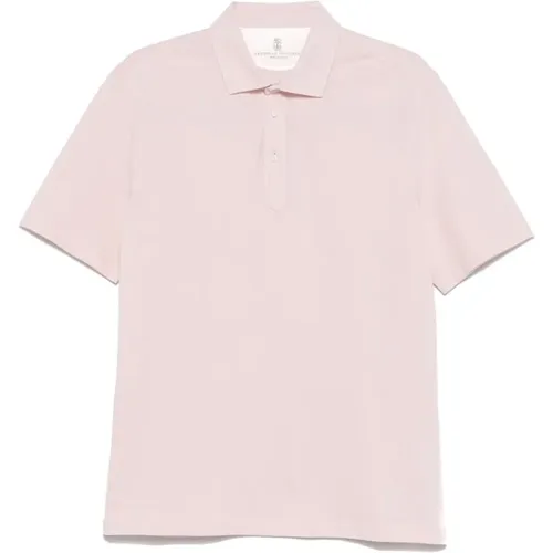 Tops > Polo Shirts - - BRUNELLO CUCINELLI - Modalova