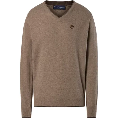 Knitwear > V-neck Knitwear - - North Sails - Modalova