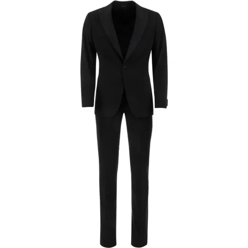 Suits > Suit Sets > Single Breasted Suits - - Giorgio Armani - Modalova