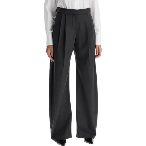 Trousers > Wide Trousers - - BRUNELLO CUCINELLI - Modalova