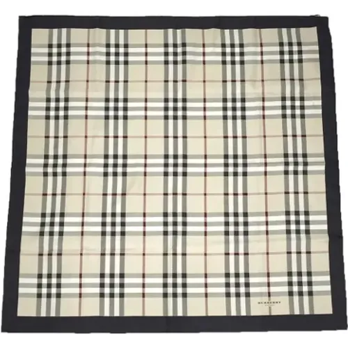 Pre-owned > Pre-owned Accessories > Pre-owned Scarves - - Burberry Vintage - Modalova