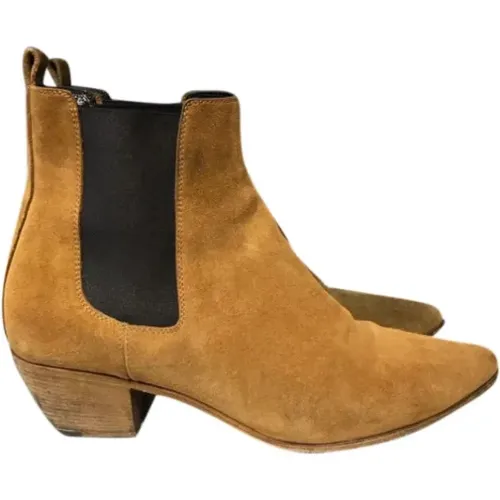 Pre-owned > Pre-owned Shoes > Pre-owned Boots - - Yves Saint Laurent Vintage - Modalova