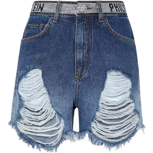 Shorts > Denim Shorts - - Philipp Plein - Modalova