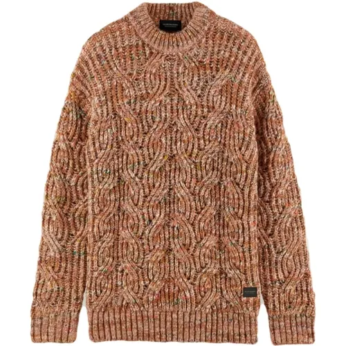 Knitwear > Round-neck Knitwear - - Scotch & Soda - Modalova