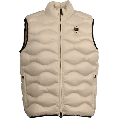 Blauer - Jackets > Vests - Beige - Blauer - Modalova