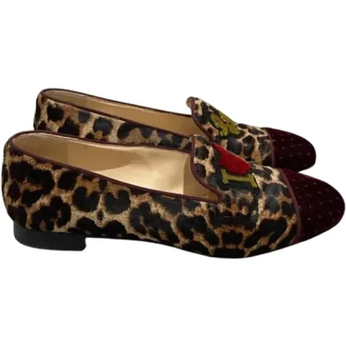 Pre-owned > Pre-owned Shoes > Pre-owned Flats - - Christian Louboutin Pre-owned - Modalova