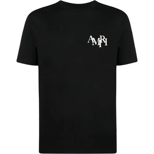 Amiri - Tops > T-Shirts - Black - Amiri - Modalova