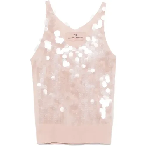 Tops > Sleeveless Tops - - Ermanno Scervino - Modalova