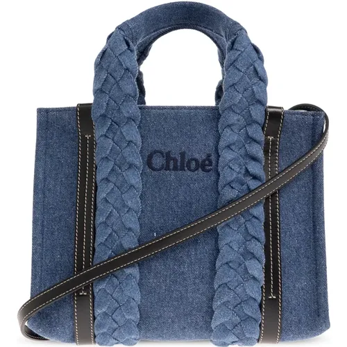 Chloé - Bags > Handbags - Blue - Chloé - Modalova