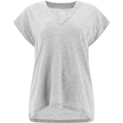 Frame - Tops > T-Shirts - Gray - Frame - Modalova