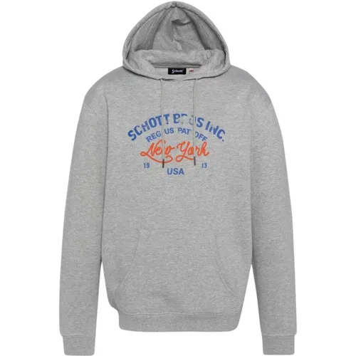 Sweatshirts & Hoodies > Hoodies - - Schott NYC - Modalova