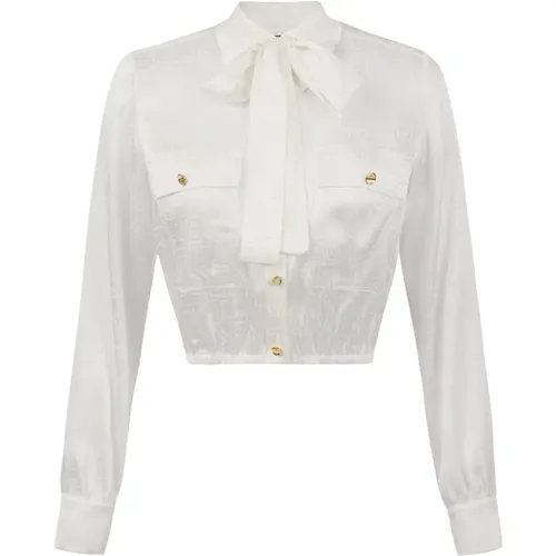 Blouses & Shirts > Shirts - - Elisabetta Franchi - Modalova