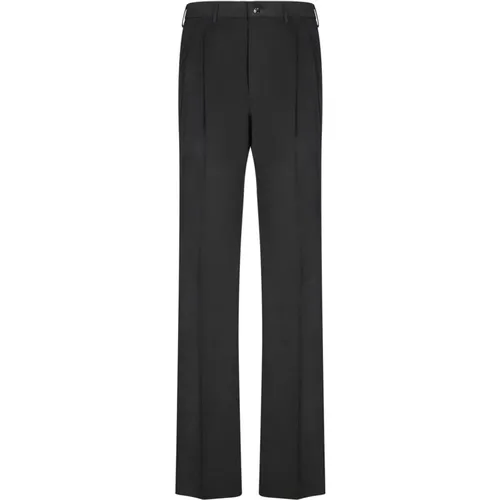 Trousers > Straight Trousers - - Dell'oglio - Modalova