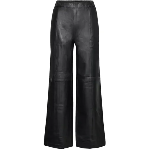 Trousers > Leather Trousers - - Btfcph - Modalova