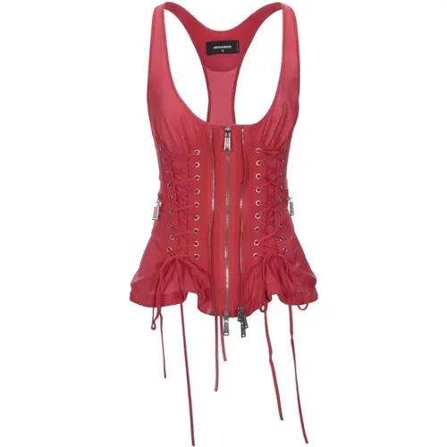 Tops > Sleeveless Tops - - Dsquared2 - Modalova