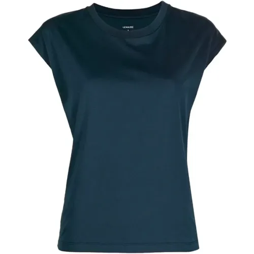 Lemaire - Tops > T-Shirts - Blue - Lemaire - Modalova