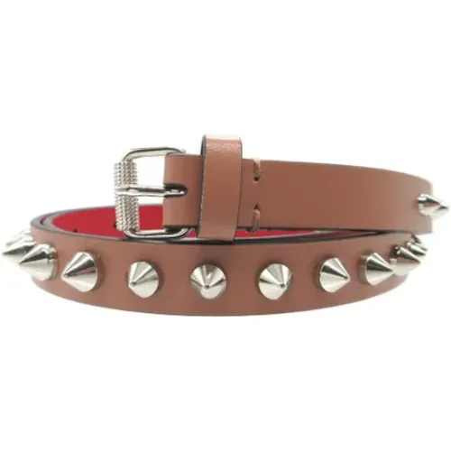 Pre-owned > Pre-owned Accessories > Pre-owned Belts - - Christian Louboutin Pre-owned - Modalova