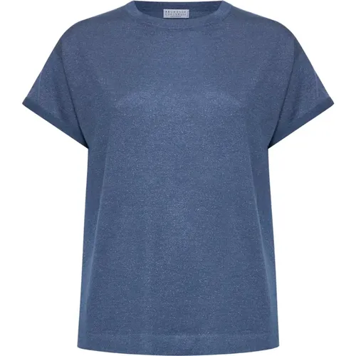 Tops > T-Shirts - - BRUNELLO CUCINELLI - Modalova