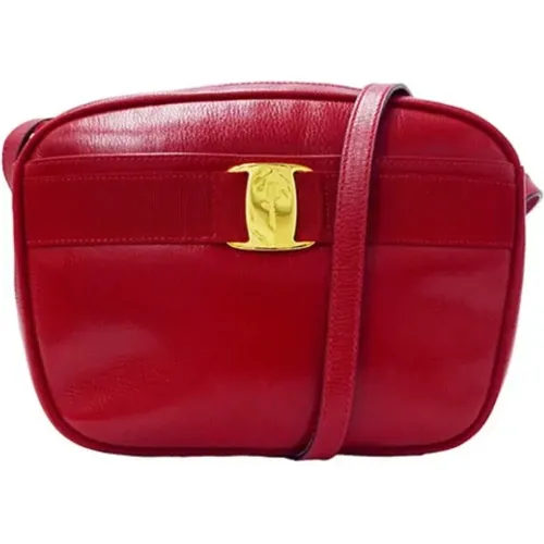 Pre-owned > Pre-owned Bags > Pre-owned Cross Body Bags - - Salvatore Ferragamo Pre-owned - Modalova