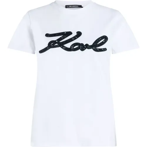 Tops > T-Shirts - - Karl Lagerfeld - Modalova