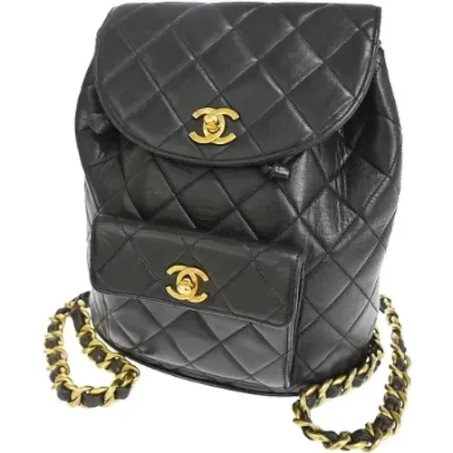 Pre-owned > Pre-owned Bags > Pre-owned Backpacks - - Chanel Vintage - Modalova