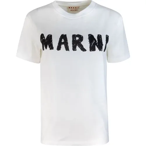 Marni - Tops > T-Shirts - White - Marni - Modalova