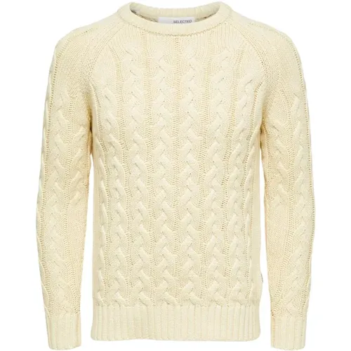 Knitwear > Round-neck Knitwear - - Selected Femme - Modalova