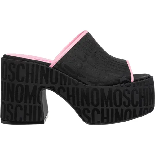 Shoes > Heels > Heeled Mules - - Moschino - Modalova