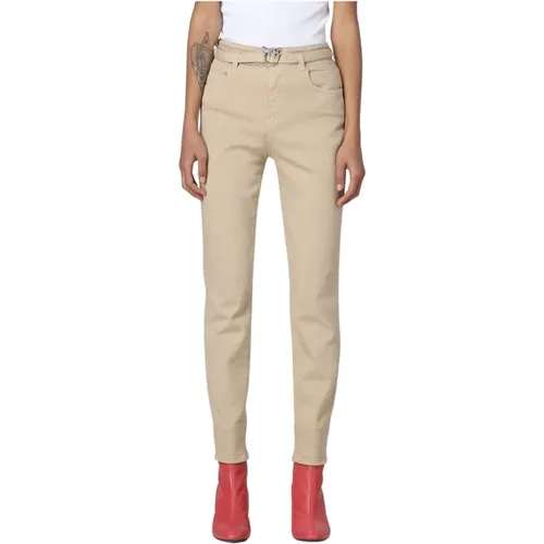 Trousers > Slim-fit Trousers - - pinko - Modalova