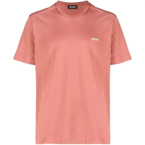 Tops > T-Shirts - - Ermenegildo Zegna - Modalova