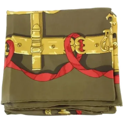 Pre-owned > Pre-owned Accessories > Pre-owned Scarves - - Hermès Vintage - Modalova