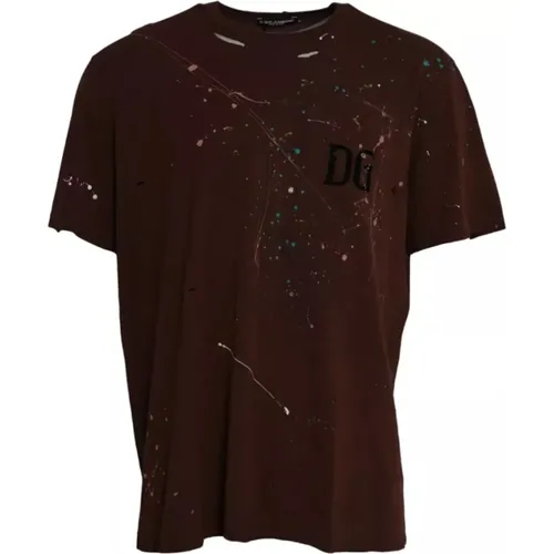 Tops > T-Shirts - - Dolce & Gabbana - Modalova