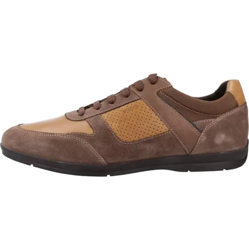 Geox - Shoes > Sneakers - Brown - Geox - Modalova