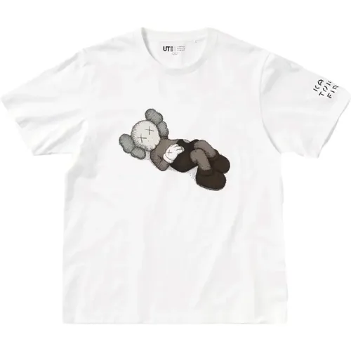 Kaws - Tops > T-Shirts - White - Kaws - Modalova