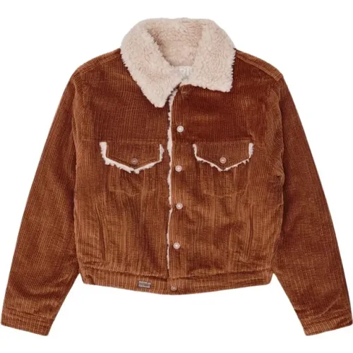 Jackets > Faux Fur & Shearling Jackets - - ERL - Modalova