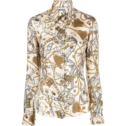 Blouses & Shirts > Shirts - - Moschino - Modalova