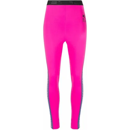 Etro - Trousers > Leggings - Pink - ETRO - Modalova