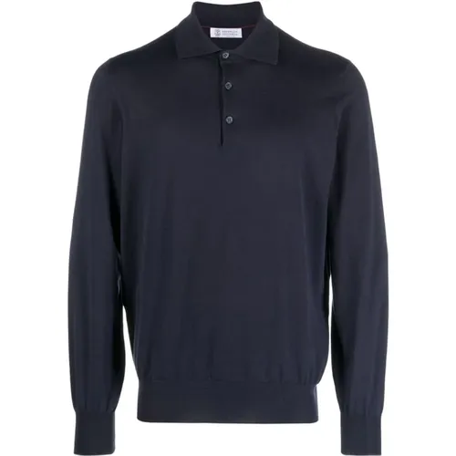 Tops > Polo Shirts - - BRUNELLO CUCINELLI - Modalova