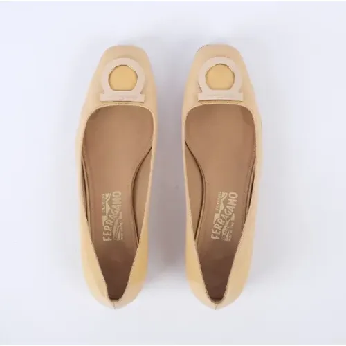 Pre-owned > Pre-owned Shoes > Pre-owned Flats - - Salvatore Ferragamo Pre-owned - Modalova