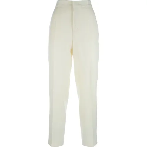 Trousers > Straight Trousers - - Fabiana Filippi - Modalova