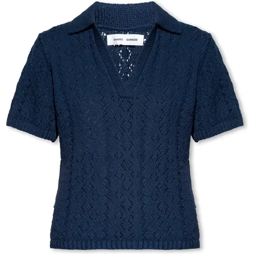 Tops > Polo Shirts - - Samsøe Samsøe - Modalova